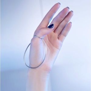 MAM silver orbit ring adjustable